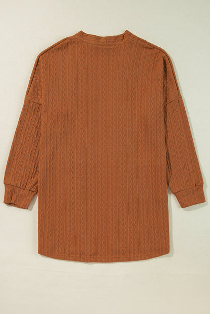 Jen Textured Knit Cardigan