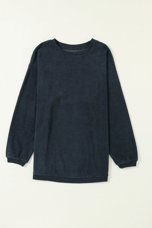 The Sunday Oversized Sweatshirt Dark Grey