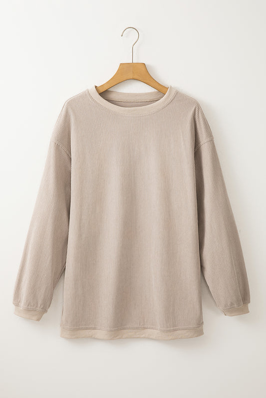 The Sunday Oversized Sweatshirt Smokey Grey