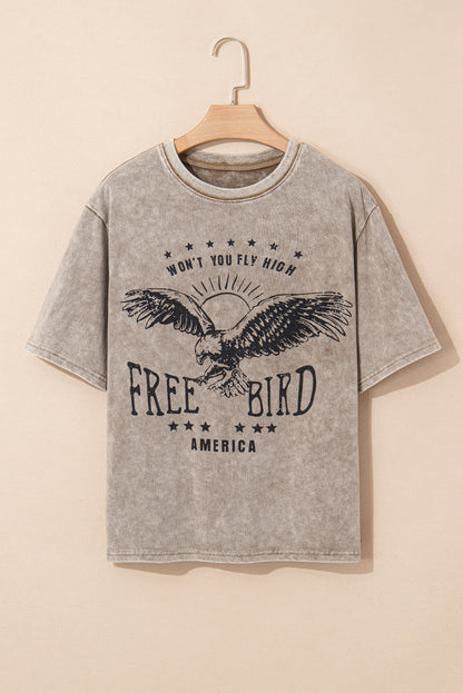 Free Bird Graphic T Shirt