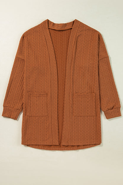 Jen Textured Knit Cardigan