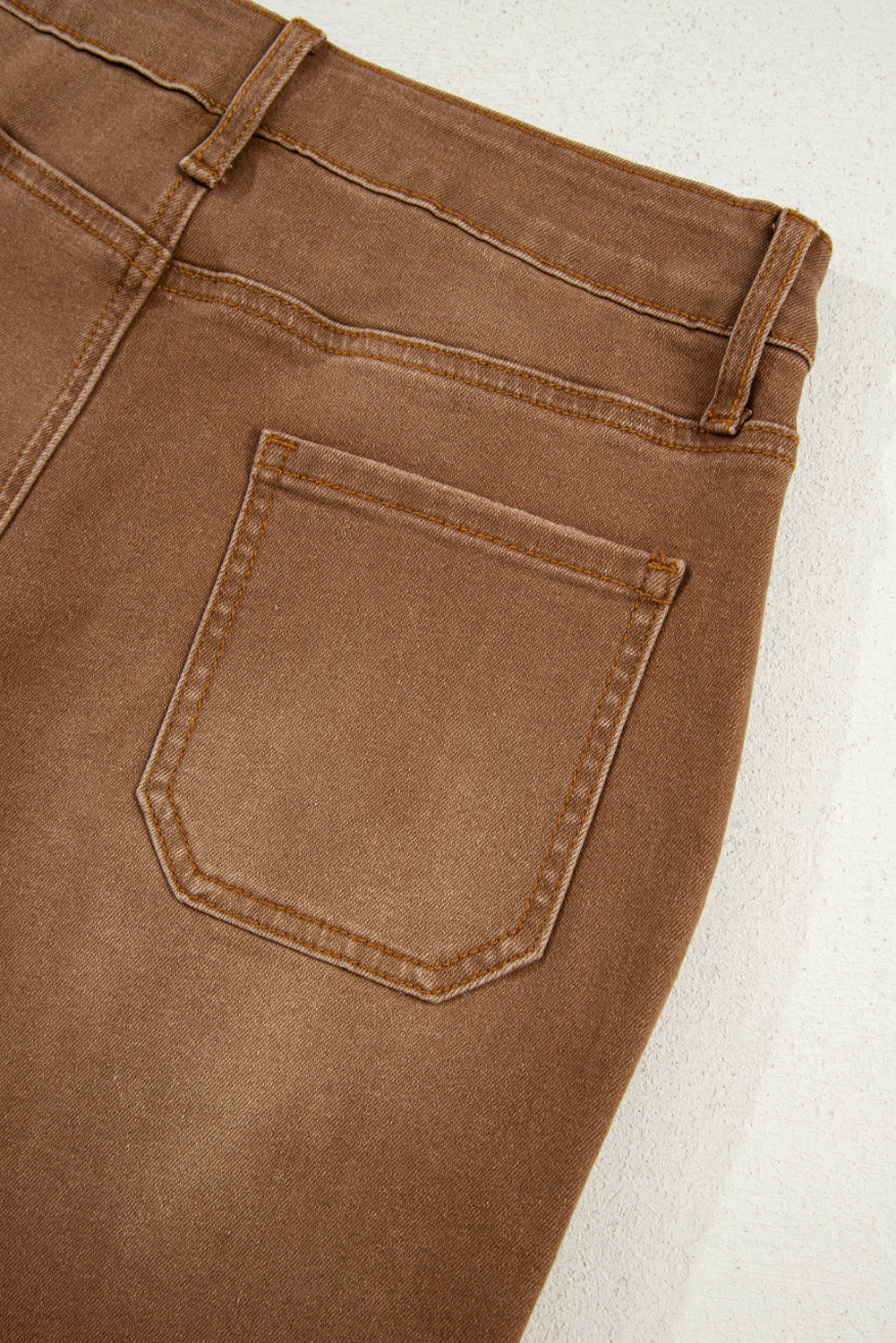 Bren Cropped High Rise Wide Leg Jeans