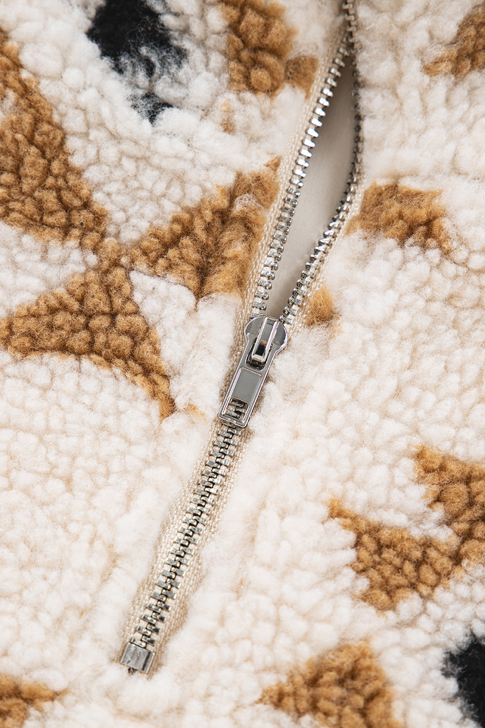 Ayla Quarter Zip Collar Sweatshirt