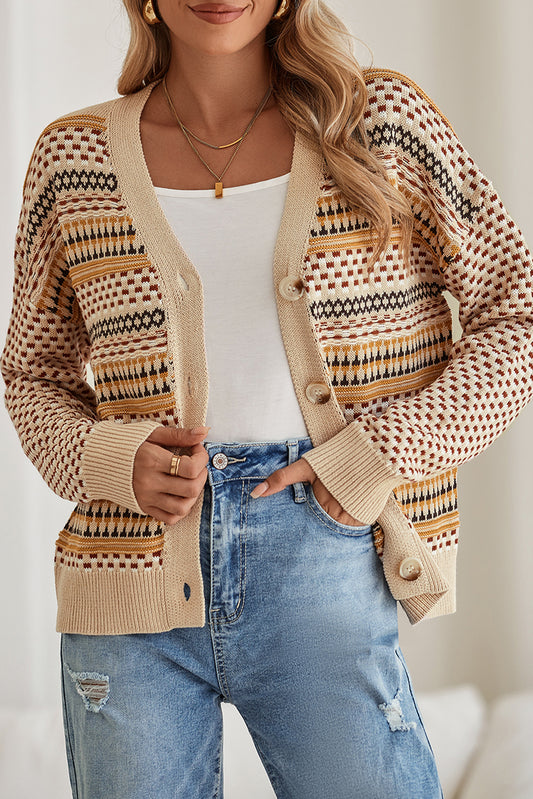 Lindy Button Front Cardigan